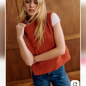 NWOT Sezane Samuel Jumper Copper - Size XS